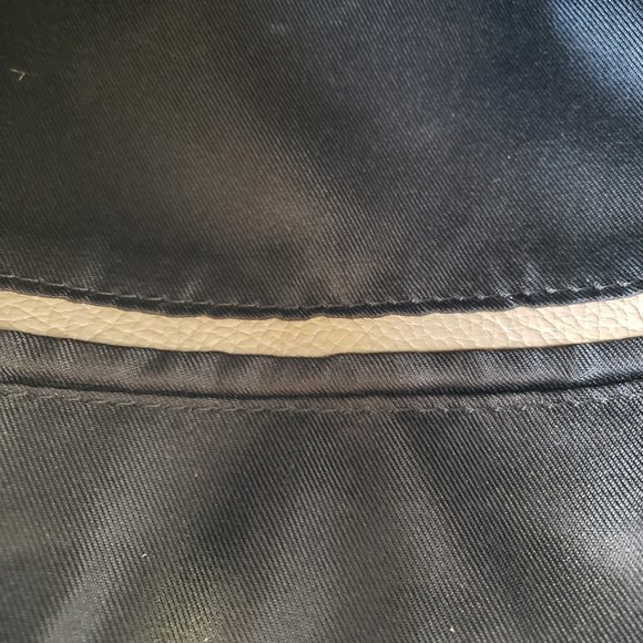 ORE10 Taupe Leather Round Tassel Satchel/Crossbody, Like New - Picture 12 of 15